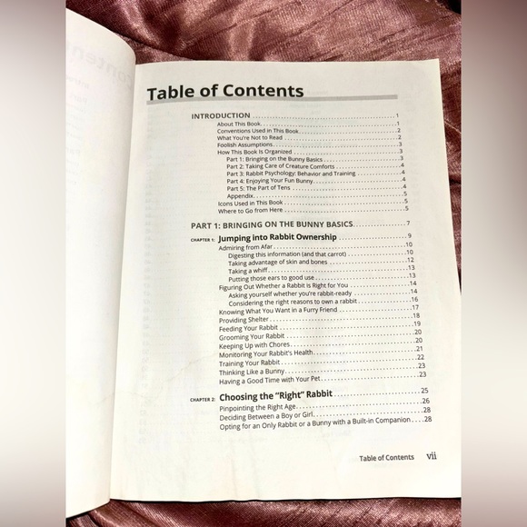 Rabbits for Dummies by Audrey Pavia and Connie Isbell - PREOWNED Book - Picture 15 of 16